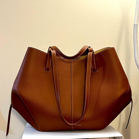 Polene Bags Polene Cyme Large In Cognac Poshmark